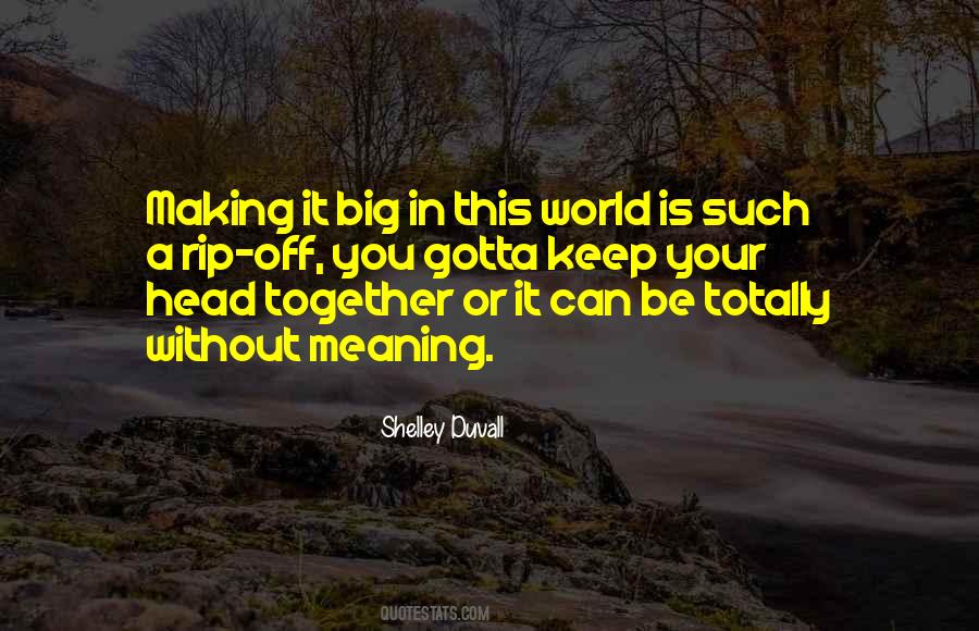 Meaning Making Quotes #731926