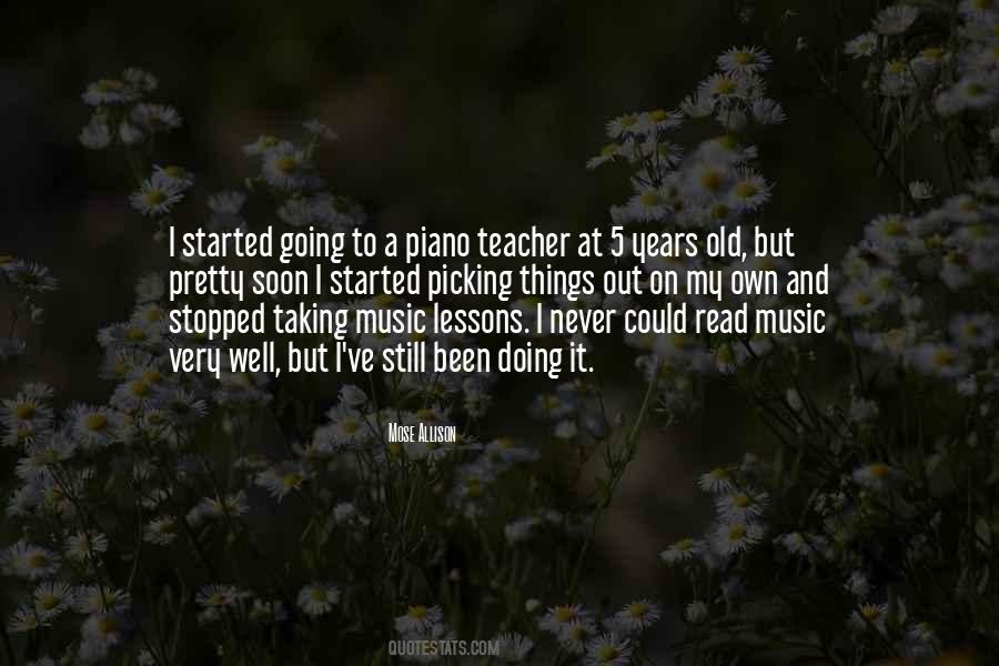 Quotes For My Music Teacher #122602