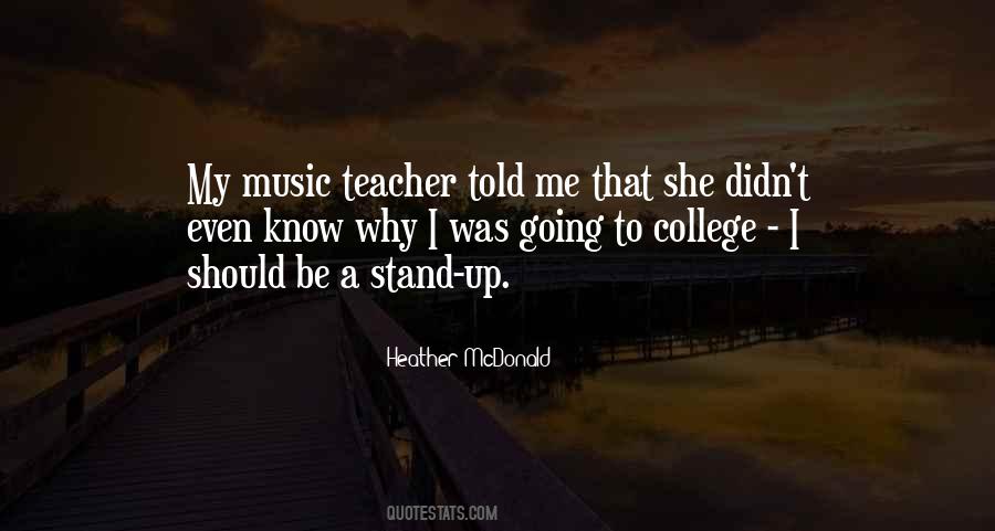 Quotes For My Music Teacher #1868780