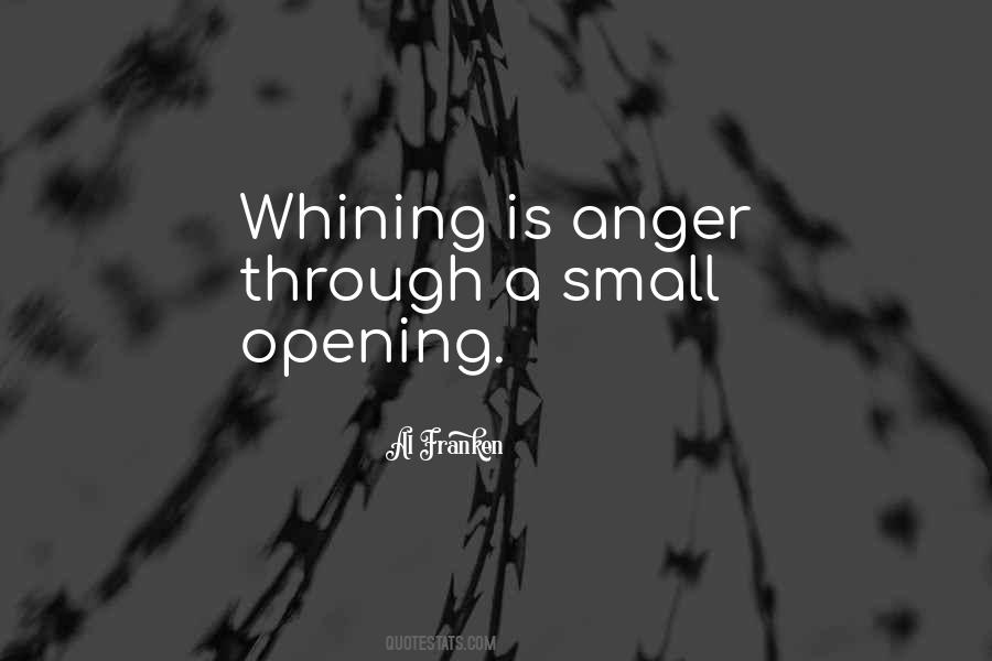 No Whining Quotes #69752