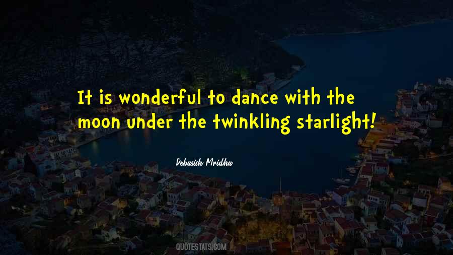 Twinkling Starlight Quotes #1082269