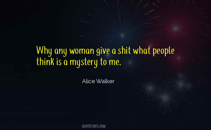 Woman Mystery Quotes #146829