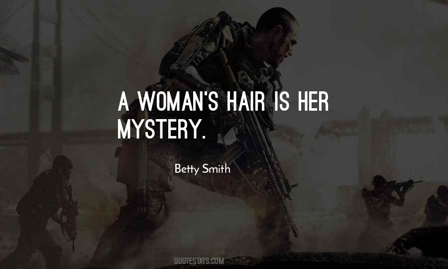 Woman Mystery Quotes #322444