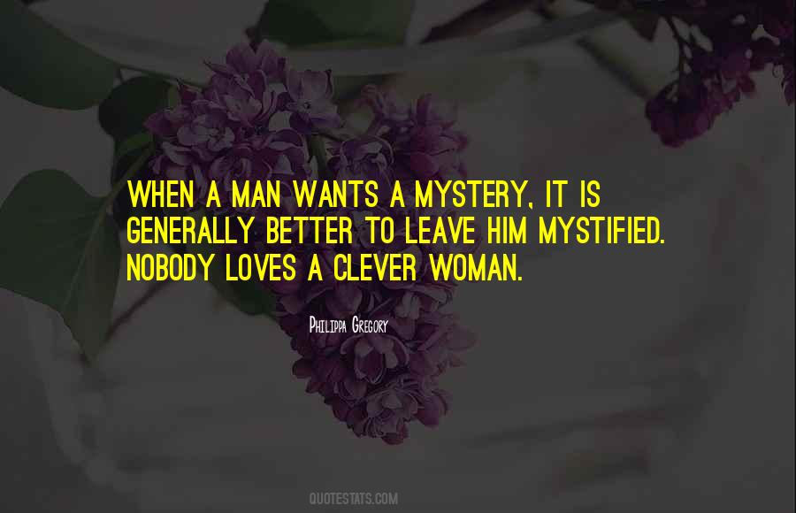 Woman Mystery Quotes #779577