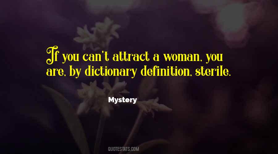 Woman Mystery Quotes #990411