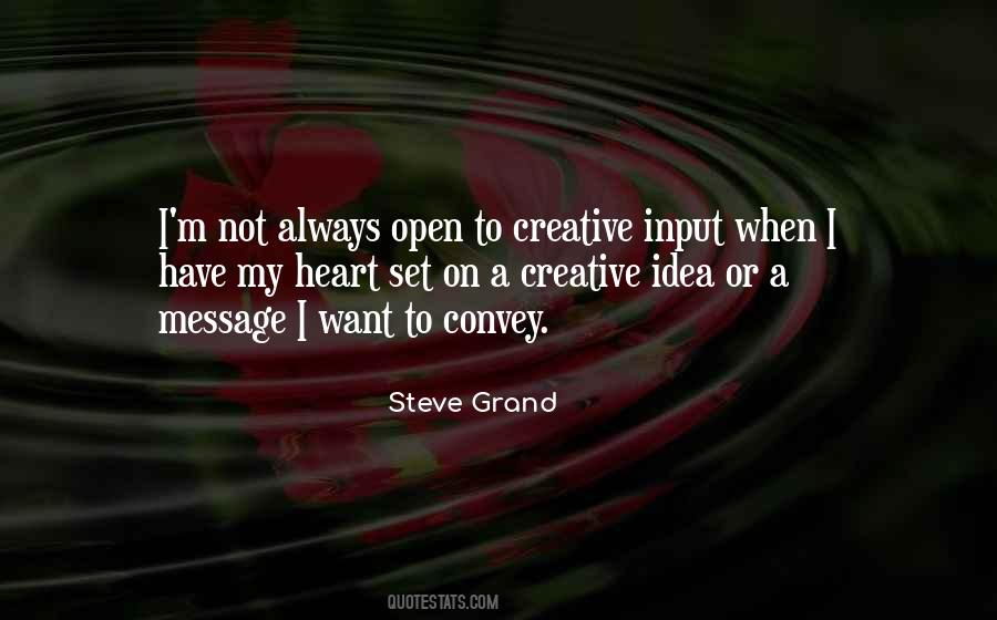 Heart Is Always Open Quotes #1450376