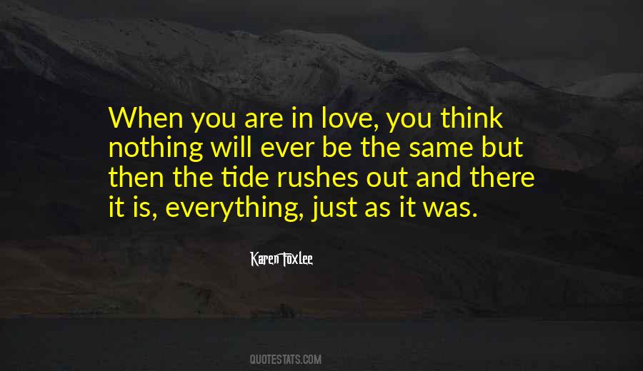 You Are In Love Quotes #313754