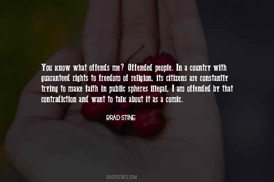 Quotes About Offends #262603