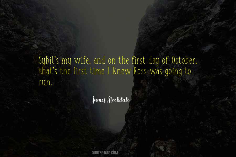 First Day Of October Quotes #1249712