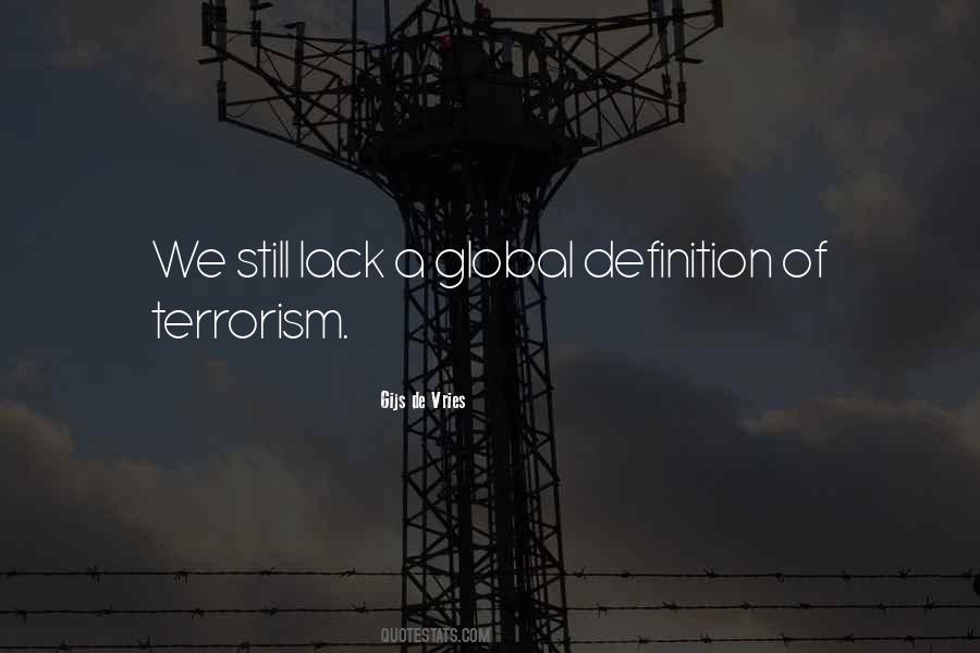 Terrorism Of Quotes #173549