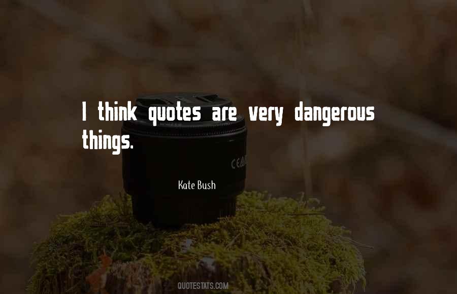 Dangerous Things Quotes #1836599