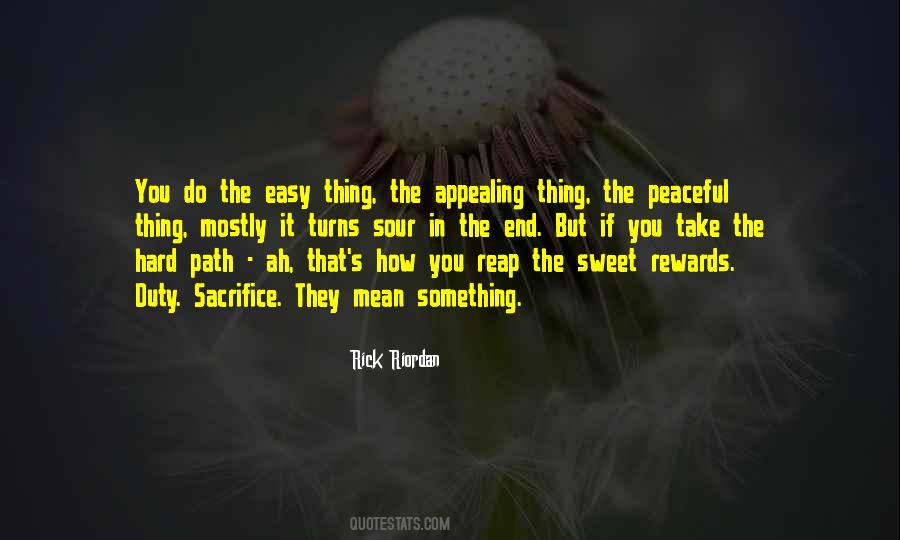 Easy Path Quotes #1569582