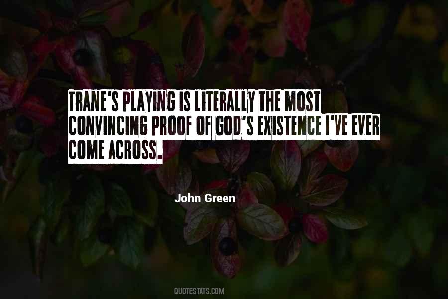 God S Existence Quotes #42582