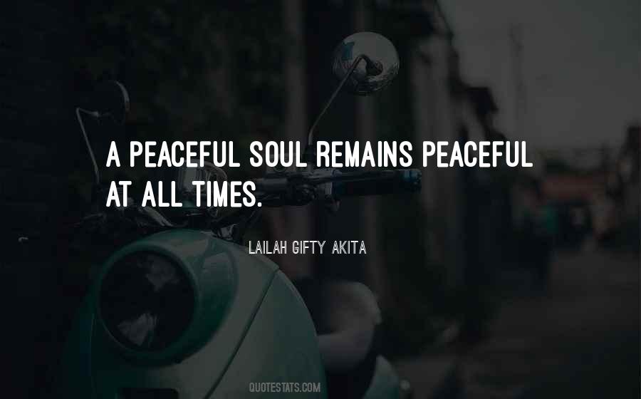 Quotes For Peaceful Life #199932