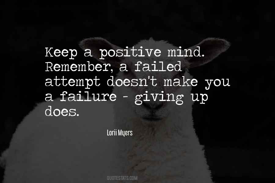 Failure Can Be Positive Quotes #278723