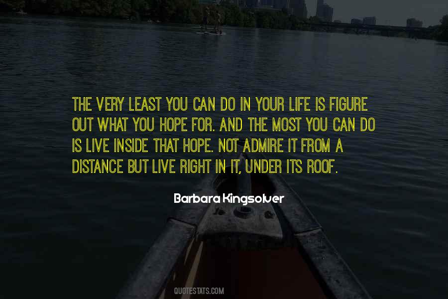 What Do You Hope For Quotes #1153546