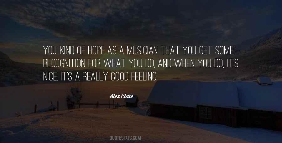What Do You Hope For Quotes #1330717
