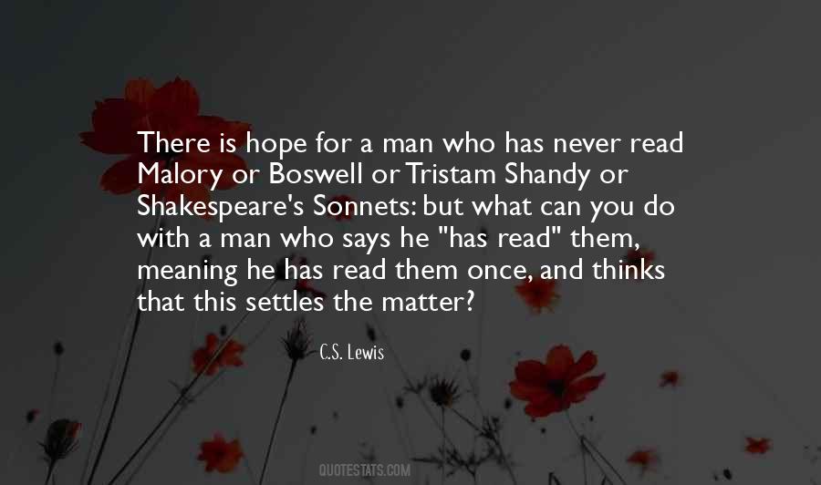 What Do You Hope For Quotes #564349