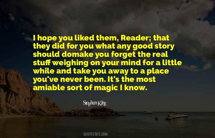 What Do You Hope For Quotes #973130