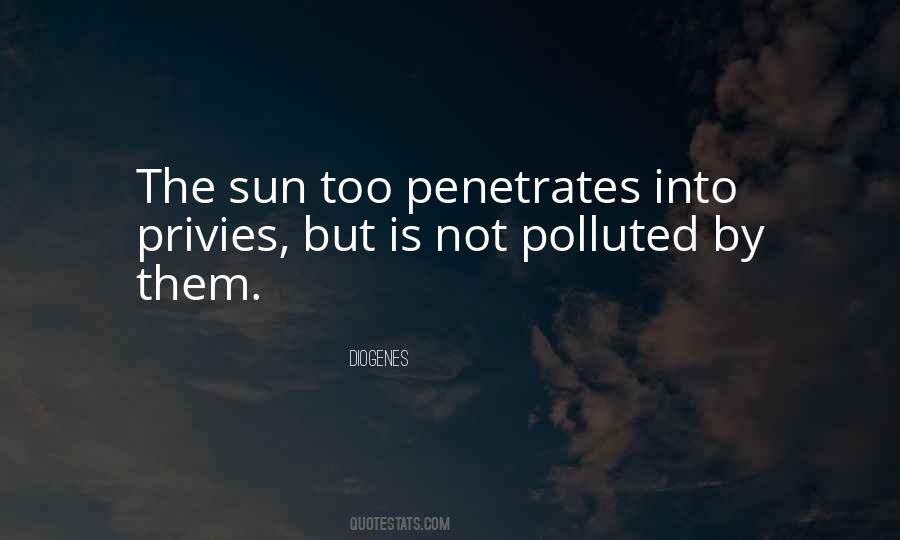 Is Polluted Quotes #1108086