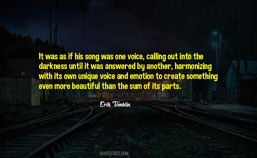 One Voice Quotes #1054178