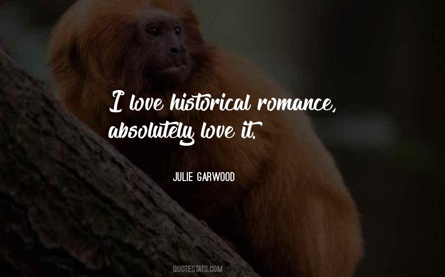 Historical Romance Quotes #1737422