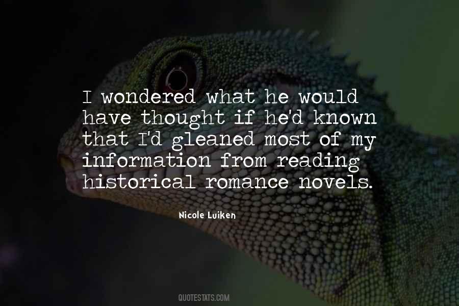 Historical Romance Quotes #361836