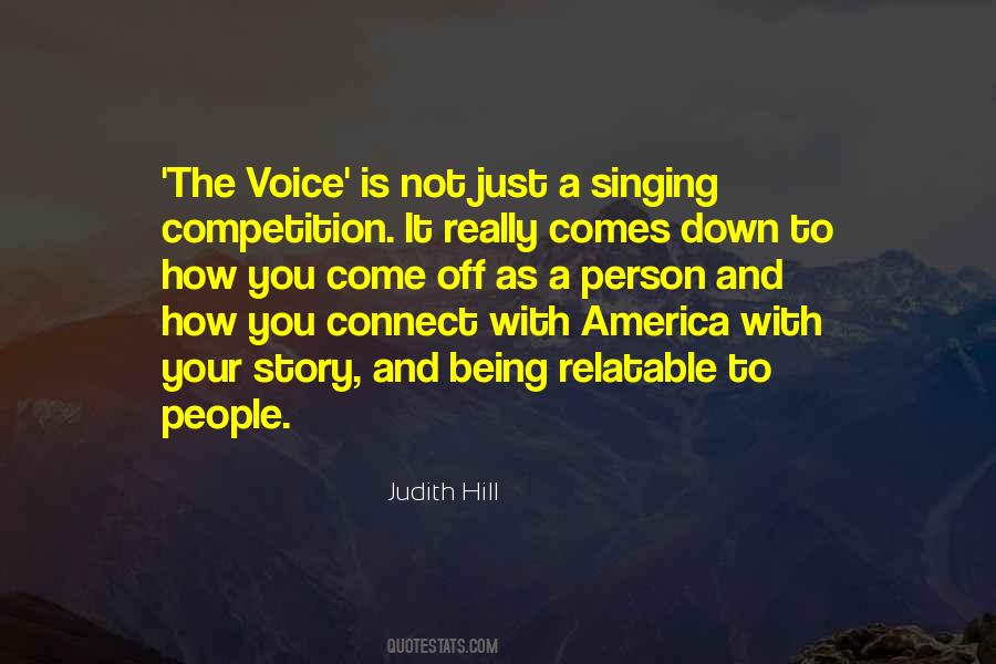 Quotes For Singing Competition #708435