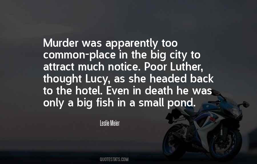 Small Town Mystery Quotes #863512