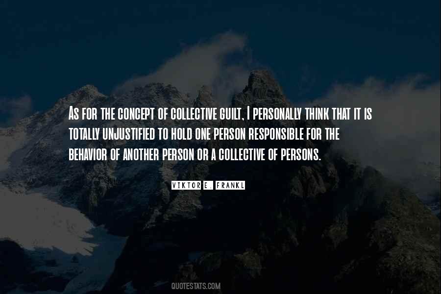 Collective Guilt Quotes #1340070