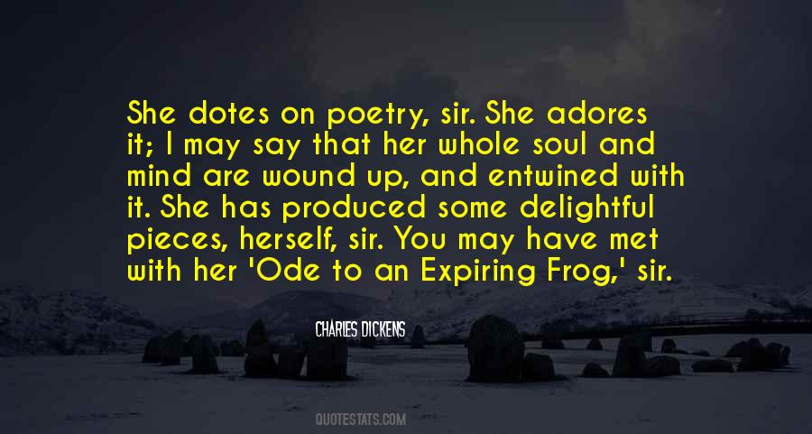 Quotes About Ode #190462