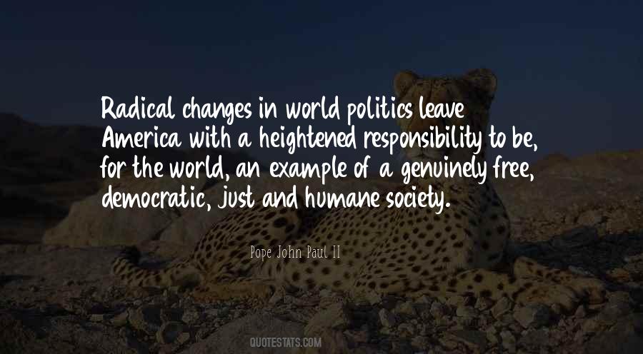 Responsibility Example Quotes #1553311