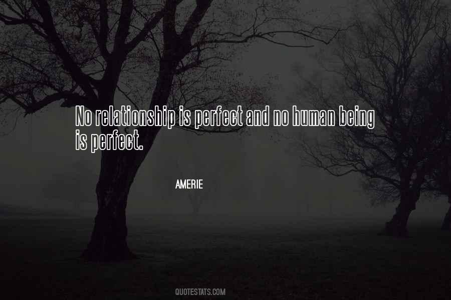 No Relationship Is Perfect Quotes #130720