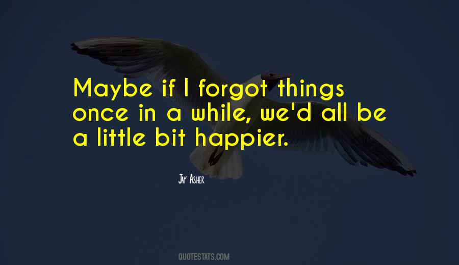 Once In A While Quotes #1190972