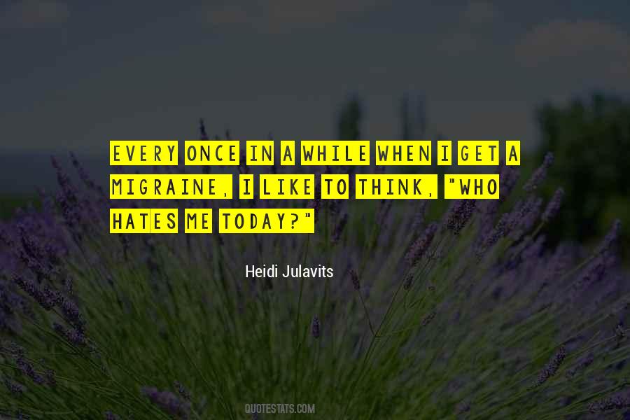 Once In A While Quotes #1293850