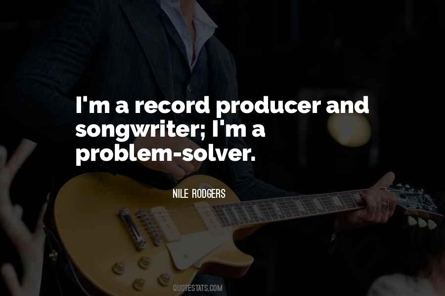 Be A Problem Solver Quotes #1339971