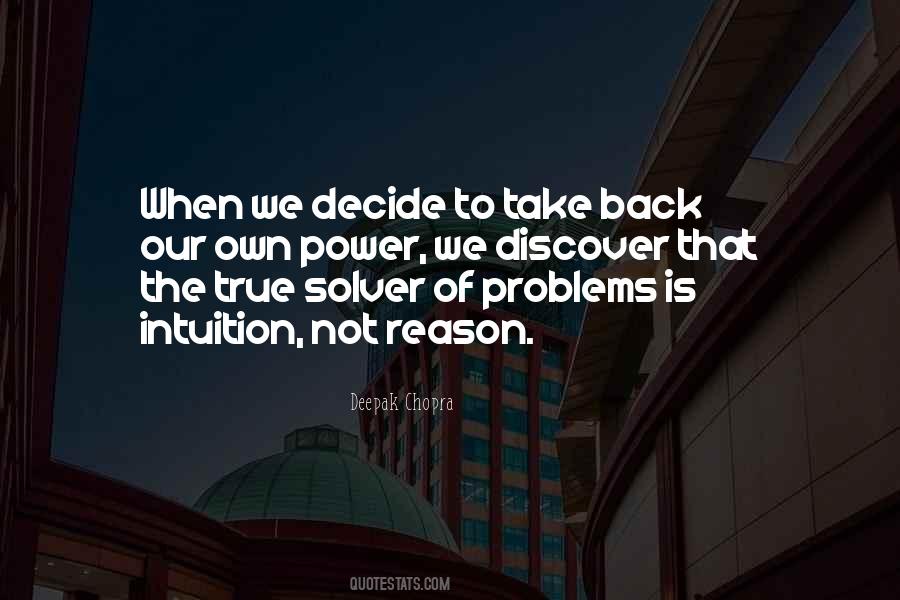 Be A Problem Solver Quotes #1606103