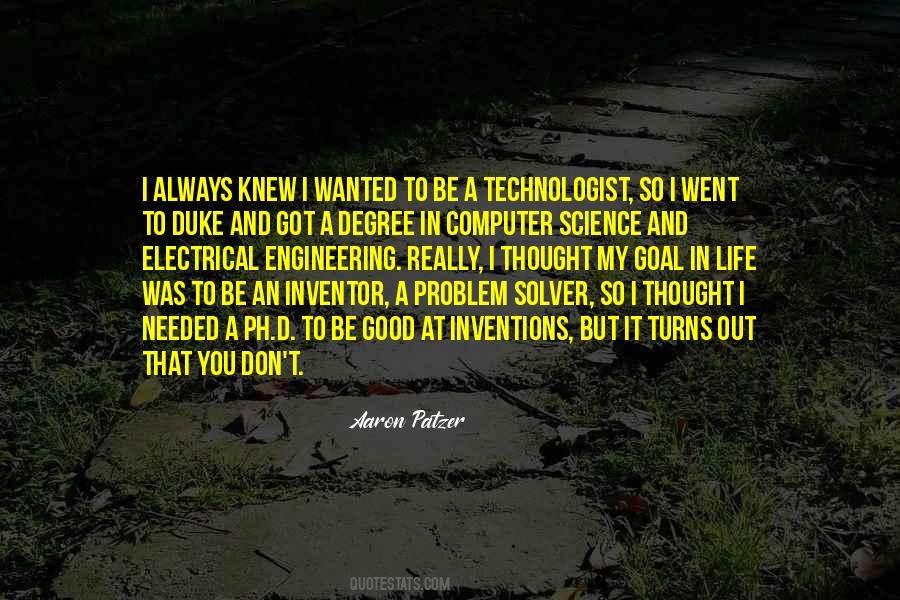 Be A Problem Solver Quotes #1726492