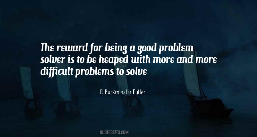 Be A Problem Solver Quotes #536873