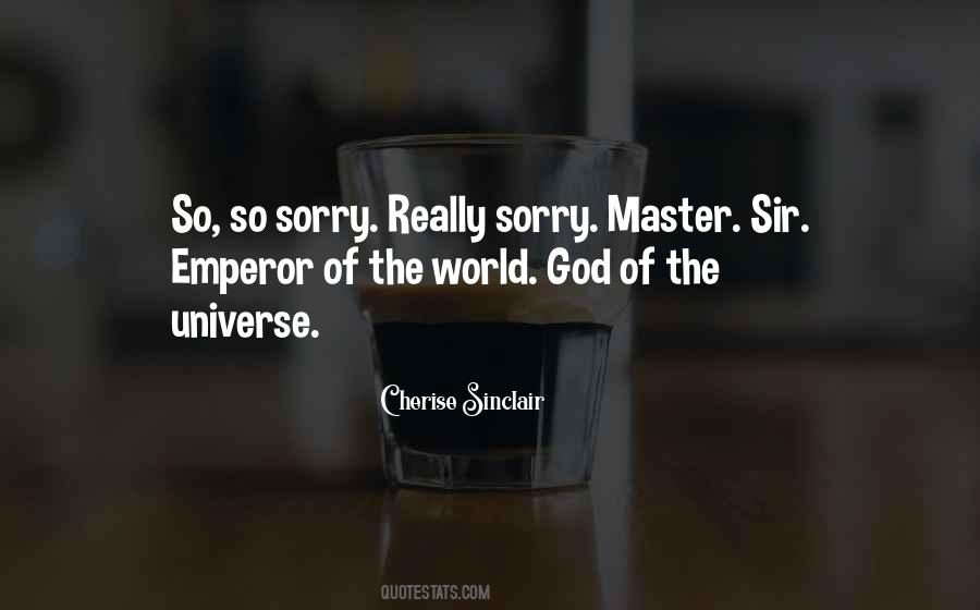 Quotes For Sorry God #1048694