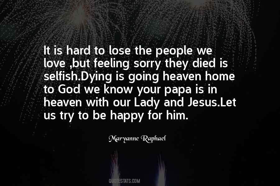 Quotes For Sorry God #1522356