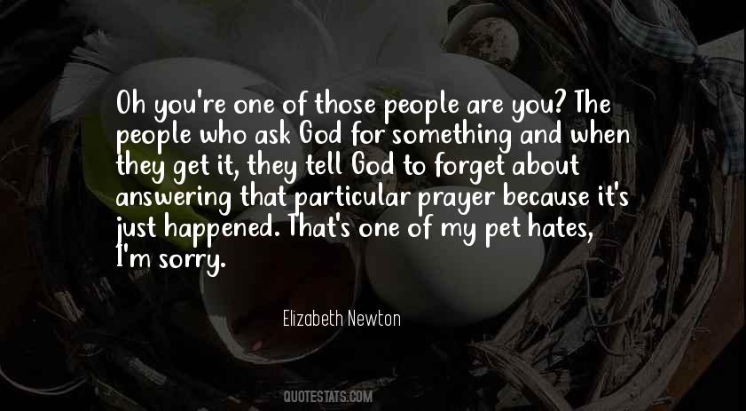 Quotes For Sorry God #516360