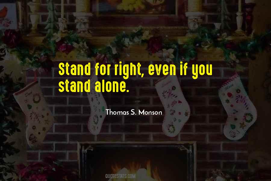 Quotes For Stand Alone #1620440