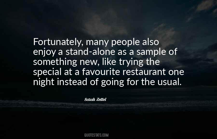 Quotes For Stand Alone #1697777