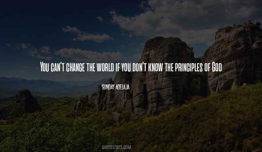 Change The World Change Life Quotes #1361819