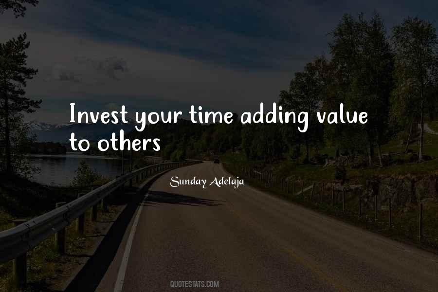 Time Invest Quotes #1001377