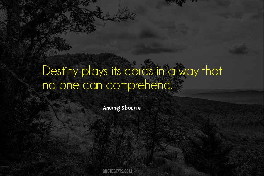 Cards You Were Dealt Quotes #719389