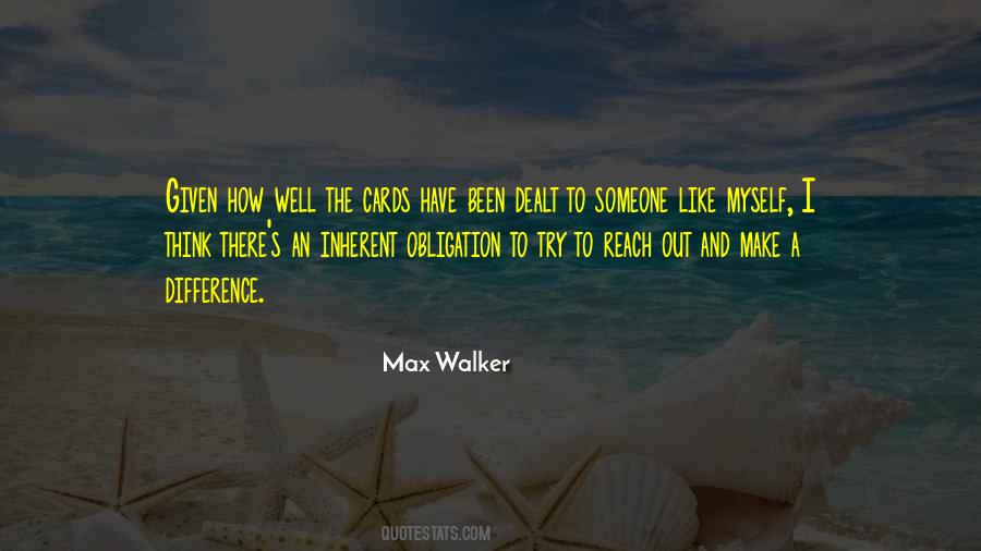 Cards You Were Dealt Quotes #909129