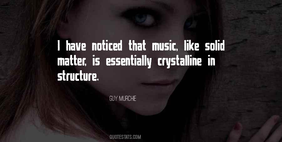 Crystalline Solid Quotes #107847