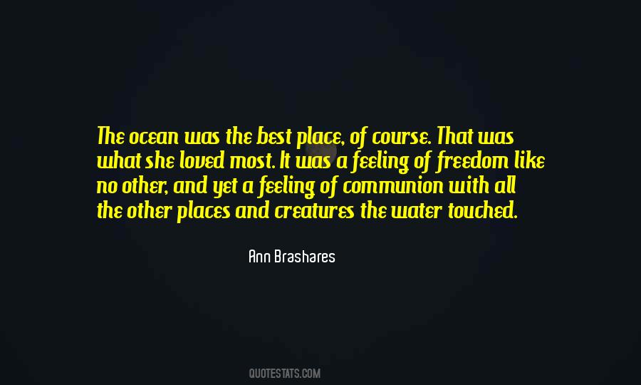 Quotes About Ocean Creatures #1267571 Quotes About Ocean Creatures #1267571